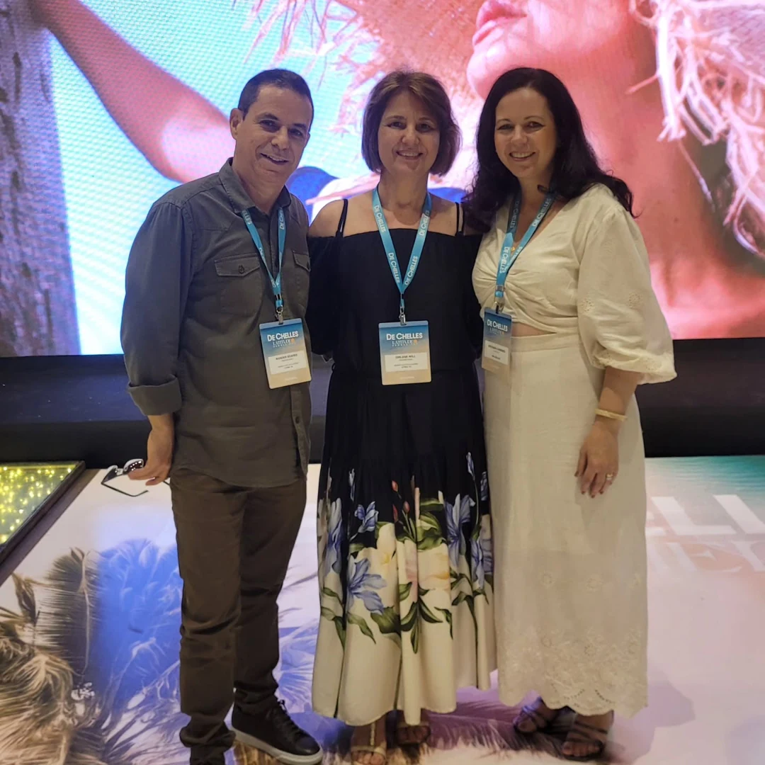 Registro de três participantes na Convenção De Chelles Moda Praia 2027 publicado por Dirlene Lingerie